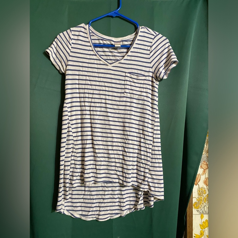 Mossimo Striped Hi-Lo T-Shirt